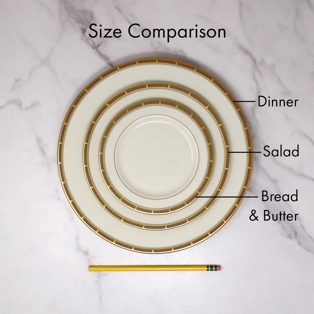 Vintage Lenox Bone China Desert Vista Salad Plate